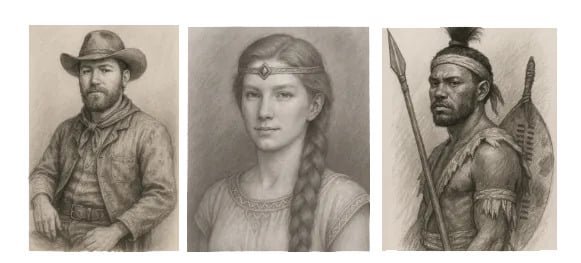 Past Life Portrait